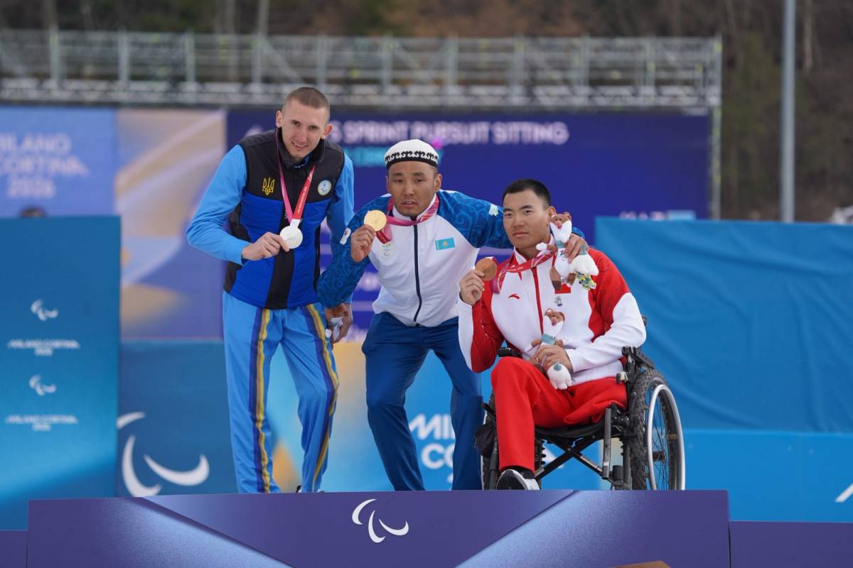 Ербол Хамитов Паралимпиада жеңімпазы!
